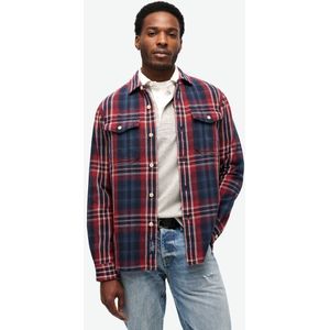 Merchant Store - Heavy Checked Shirt - Houthakkerslook - Biologisch Katoen - Relaxed Fit