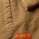 Superdry - Gewatteerd Overshirt - Corduroy - Groen - Lange Mouwen