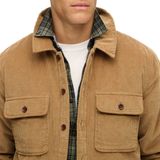 Superdry - Gewatteerd Overshirt - Corduroy - Groen - Lange Mouwen
