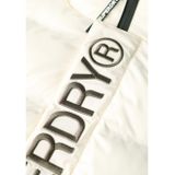 Superdry - M5011902A - Gewatteerd Jack - Gerecycled Polyester - Met Capuchon en Witte City Graphic
