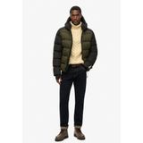 Superdry - M5011903A - Gewatteerd Jack - Sport Navy - Mustard - Gerecycled Polyester