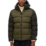 Superdry - M5011903A - Gewatteerd Jack - Sport Navy - Mustard - Gerecycled Polyester