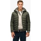 Superdry - M5011906A - Gewatteerd Jack - Groen - Gerecycled Nylon