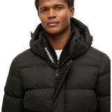 Superdry Steppjacke HOODED MICROFIBRE SPORT PUFFER