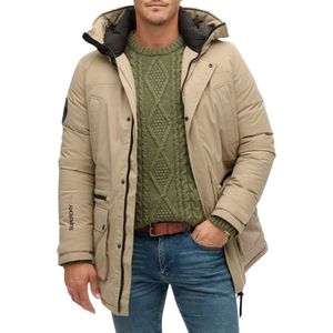 Superdry Steppjacke »City Padded Parka Jacket«, mit Kapuze