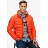 Superdry - Fuji Emb Padded Jacket - Jack - Zwart - Gewatteerd