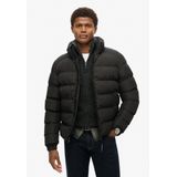 Superdry - Gewatteerde Jas - Beige - Gerecycled Polyester - Casual