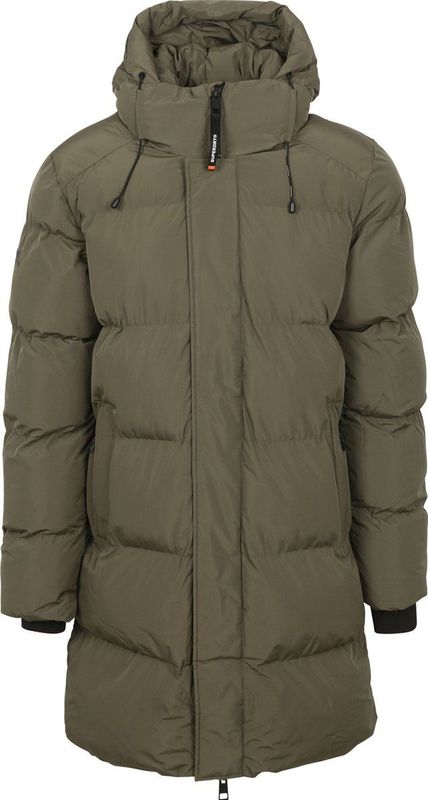 Superdry Hooded Sports Puffer Mid Jkt Heren Jas