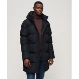 Superdry Steppjacke »HOODED SPORTS PUFFER MID JKT«, mit Kapuze