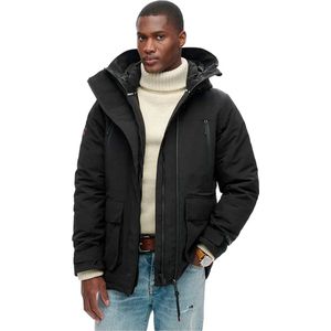 Superdryvoor mannen. M5011922A Ultimate Emb Windjack oranje (XL), Casual, Gerecycled polyester, Duurzaam