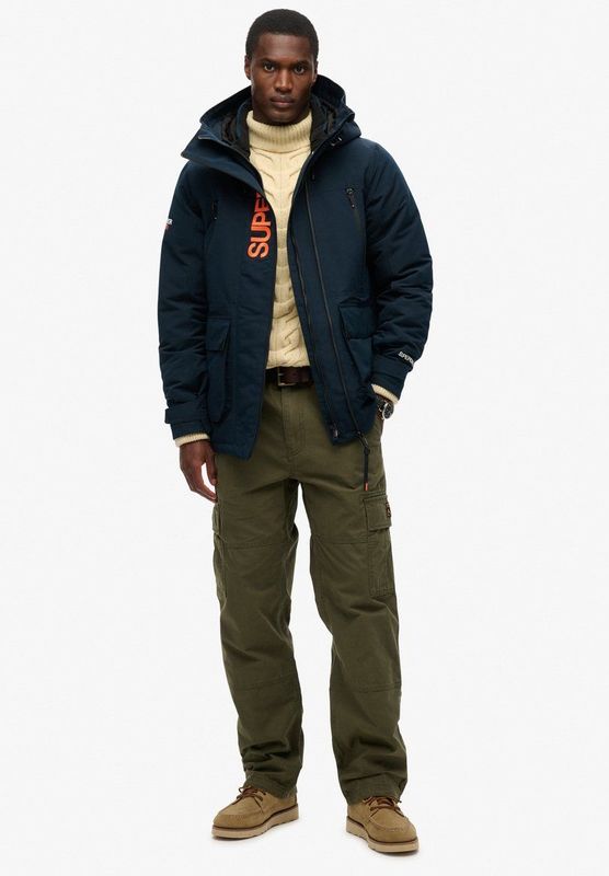 Evolutie - Windjack - Zwart - Gewatteerd - Loose Fit