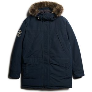 Superdry - Parka - Groen - 98% Polyester, 2% Elastaan
