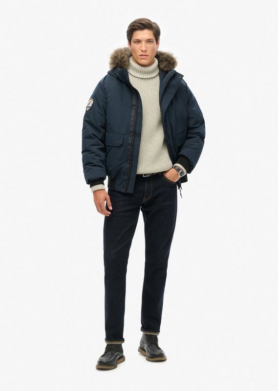 Superdry - M5011930A Everest - Bont Bomberjack - Marineblauw - Casual