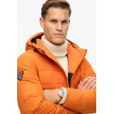 Superdry - Expedition Hooded Puffer Jacket - Jack - Zwart - Gewatteerd