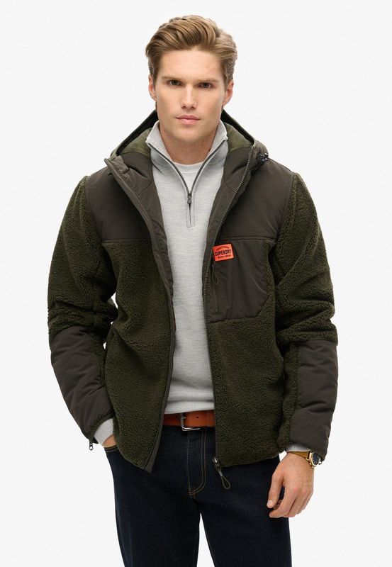 Superdry - Hybride Expedition Hoodie - Heren - Buitenjassen