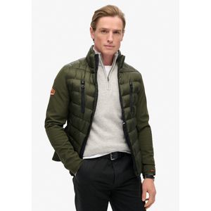 Storm - Softshell Hybrid Jas - Zwart - Waterafstotend - Slim Fit