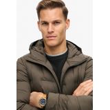 NAVAHOO Wintermantel 'Zuckertatze XIV'  zwart