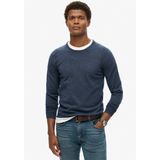 SUPERDRY - Trui - Zwart - Merinoswol - Lange Mouwen