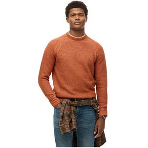 Superdry - M6110634A - Gebreide Trui - Marineblauw - Polyester