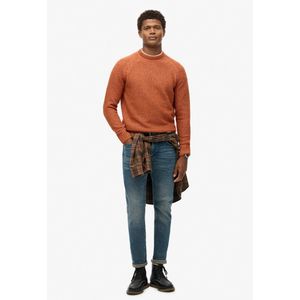 Superdry - M6110634A - Gebreide Trui - Marineblauw - Polyester