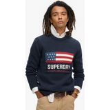Superdry - Vintage Athletic - Gebreide Trui