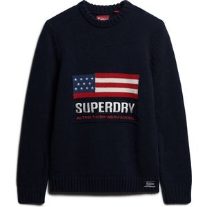 Superdry - Vintage Athletic - Gebreide Trui