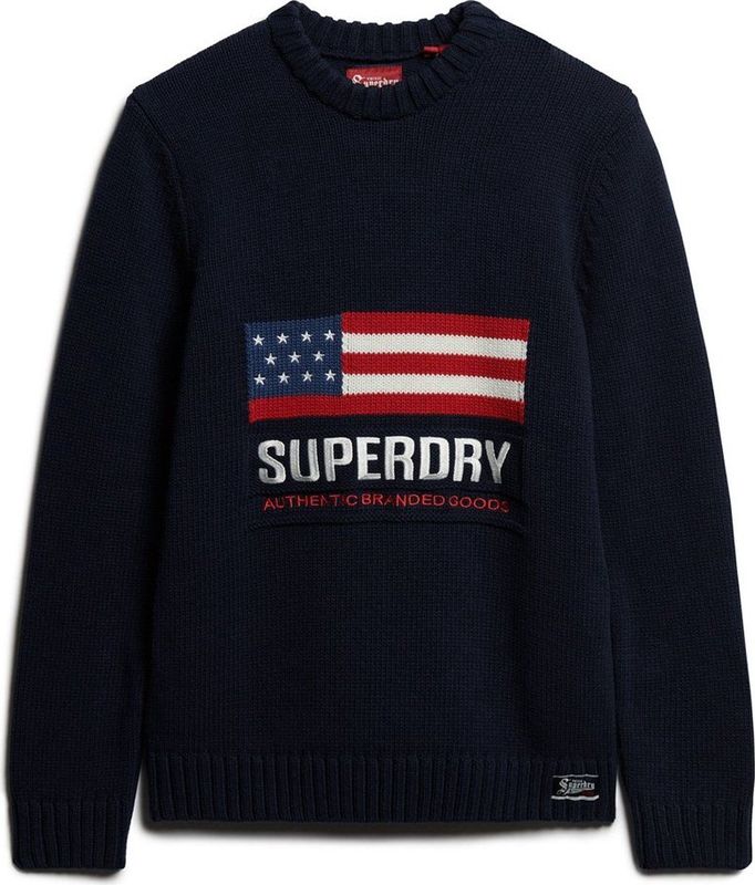 Superdry - Vintage Athletic - Gebreide Trui
