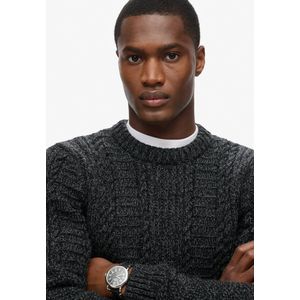 Superdry - Jacob - Gebreide Trui - Marineblauw - Acryl