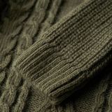 Superdry - Jacob - Gebreide Trui - Donkergrijs - Casual - Acryl - Duurzaam