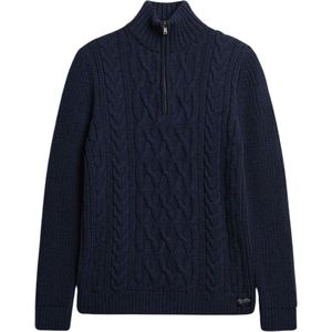 Superdry Jacob Cable Knit Half Zip Heren Trui