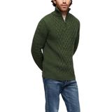 Superdry - Jacob - Half Rits Trui - Wolmengsel