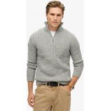 Superdry Jacob Cable Knit Half Zip Heren Trui