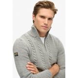 Superdry Jacob Cable Knit Half Zip Heren Trui