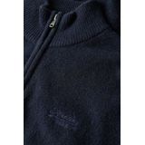 Superdry - M6110640A - Schipperstrui - Marineblauw - Wol