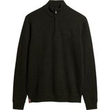 Superdry Strickpullover »ESSENTIAL EMB KNIT HALF ZIP«