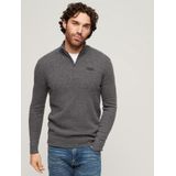 Superdry - M6110640A - Schipperstrui - Bruin - Wol