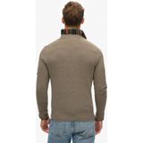 Superdry - Essential Slim Fit Trui - Blauw - Katoen