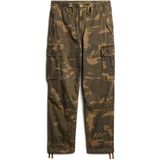 Superdry - Baggy Parachute Cargobroek - Groen - Katoen - Wijde Pasvorm