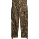 Superdry - Baggy Parachute Cargobroek - Groen - Katoen - Wijde Pasvorm