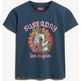 Shirt - Jersey - Ronde Hals - Motiefprint - Normale Pasvorm - Kwartmouw