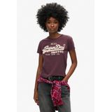 Superdry - Embroidered Vintage Logo T-shirt - Zwart - Katoen