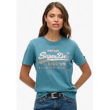 Superdry - Vl Graphic T-shirt - Korte Mouwen - Biologisch Katoen