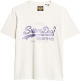 Superdry - VL Graphic T-shirt - Dames - Versierd - Katoen