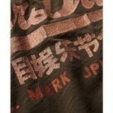 Superdry - Vl Graphic T-shirt - Korte Mouwen - Biologisch Katoen