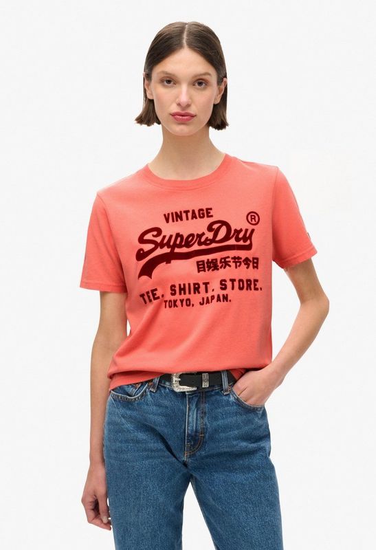 Superdry - Classic Vl Graphic - T-shirt - Dames