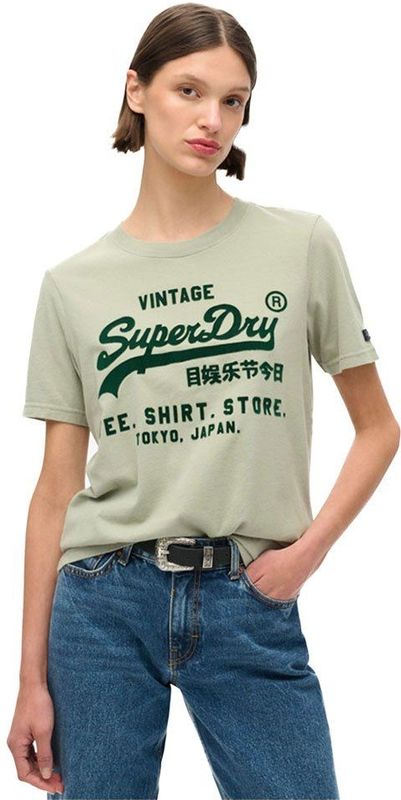 Superdry - Classic Relaxed T-shirt - Dames - T-shirts