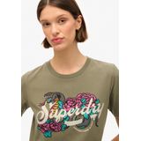 Superdry - Tattoo Script - T-shirt - Dames