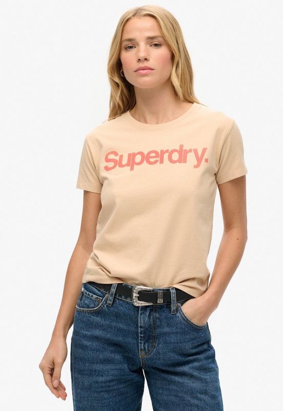 Superdry - Core Logo City Fitted T-shirt - Korte Mouwen