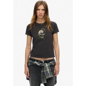 Superdry - Small Tattoo Rhinestone - T-shirt - Korte Mouwen