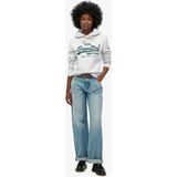 Superdry - Vl Graphic - Hoodie - Grijs - 100% Katoen